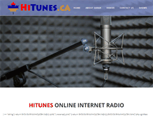 Tablet Screenshot of hitunes.ca